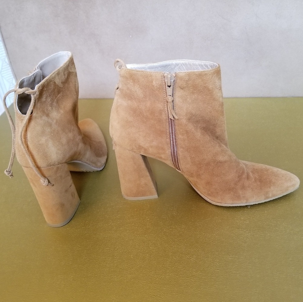 Stuart Weitzman Camel Bootie